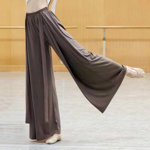 古典舞裤子中国舞练功服演出服女飘逸现代舞阔腿裤舞蹈裤新款春秋
