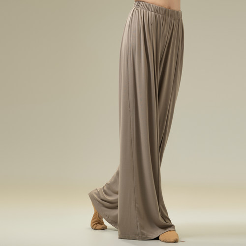 舞蹈练功服春夏现代舞宽松飘逸阔腿裤中国古典舞形体服瑜伽裤