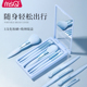 化妆刷套装 MSQ 魅丝蔻5支素妆盒迷你便携式 全套眼影刷子mini旅行