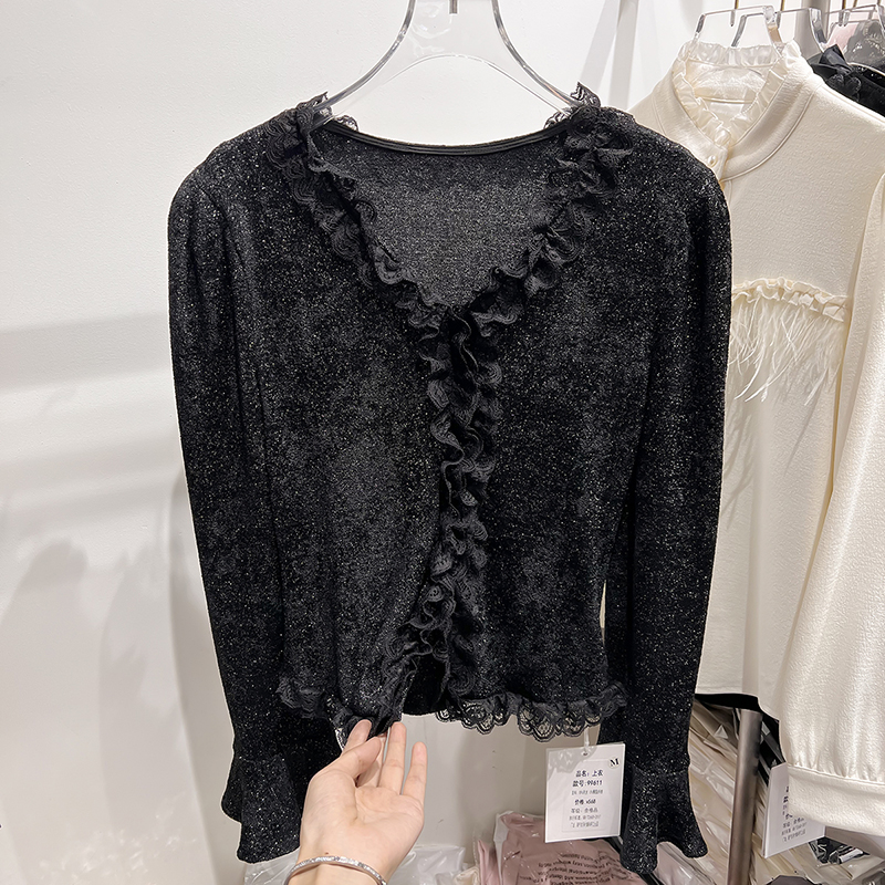 蕾丝其他韩版新款拼接打底衫