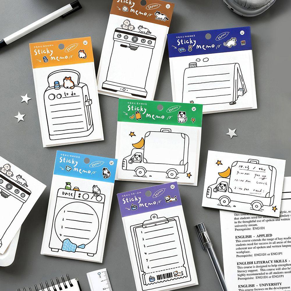 z可爱日记便利贴 简约ins风可撕创意可粘素材办公留言便签纸N次贴,文具电教/文化用品/商务用品,便签本/便条纸/N次贴,淘宝优惠券,粉丝福利购,淘宝优惠卷