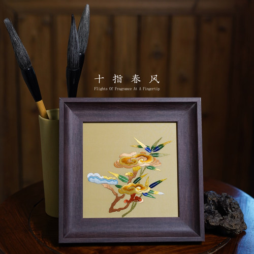 高端礼物手工送长辈中式非遗送礼