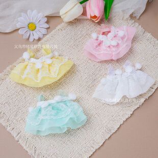 爆款zsiga娃衣嘎子姐可动人偶bjd娃衣毛绒公仔蕾丝边裙子换装服饰