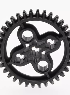 乐高 Lego32498 36齿齿轮 双面斜齿轮 黑色4255563 二手零件