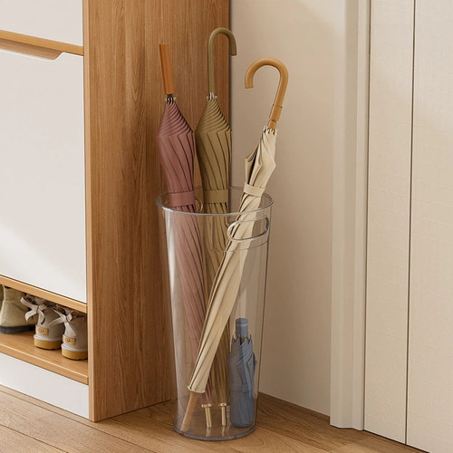 整理师推荐家用雨伞收纳架入户门口大容量沥水装长伞筒墙角置物架