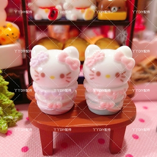 微缩仿真定制食玩KT热气球DIY树脂配件过家家娃娃屋摆件场景