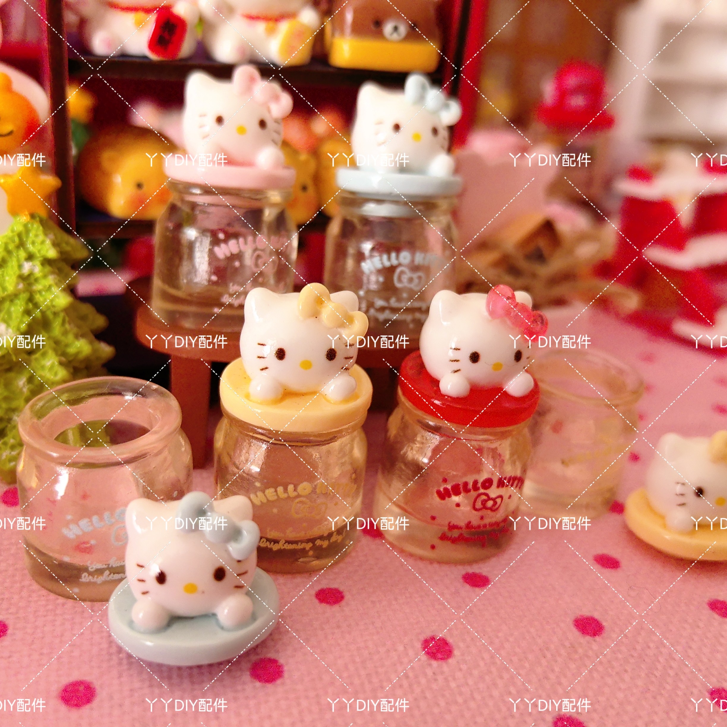 微缩仿真定制食玩KT糖果罐子DIY树脂配件过家家娃娃屋摆件场景,玩具/童车/益智/积木/模型,过家家玩具,淘宝优惠券,粉丝福利购,淘宝优惠卷