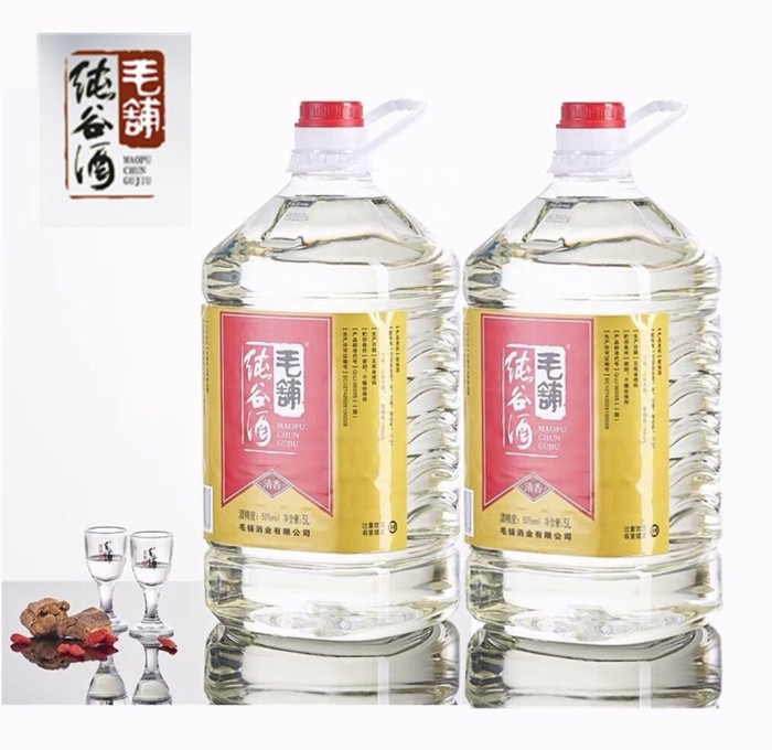 50度毛铺纯谷酒5L劲牌散装白酒