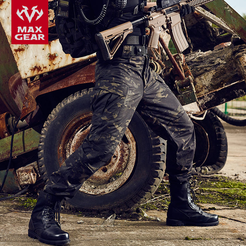 MAXGEAR蝎影战术裤军迷修身长裤