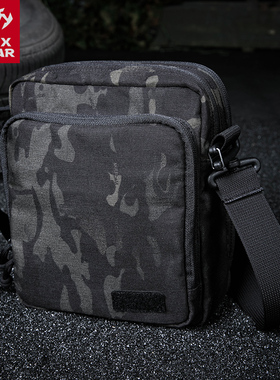 MAXGEAR灰山雀户外单肩斜挎包 男军迷休闲运动多功能战术斜挎小包