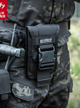 MAXGEAR 锋行战术手机套男 军迷休闲个性腰带包运动跑步户外腰包