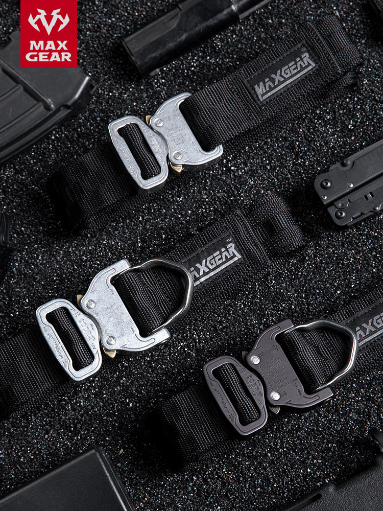 MAXGEAR ROLLER COASTER WIND TACTICAL INNER BELT MALE MILITARY FAN OUTDOOR NYLON COBRA AUTOMATIC BUCKLE FUNCTIONAL WIND BELT