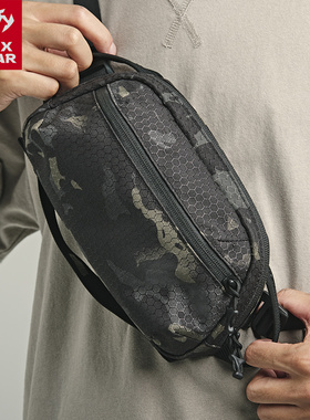 MAXGEAR梯形胸包 男女中性城市休闲户外运动个性时尚多功能胸挂包