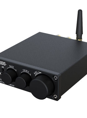 飞想502E-L蓝牙数字功放HIFI发烧大功率75W*2迷你桌面小型功放机