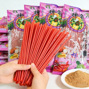 神龟酸梅棒酸梅茶话梅粉吸管糖粉酸甜80后怀旧儿时回忆小时候零食