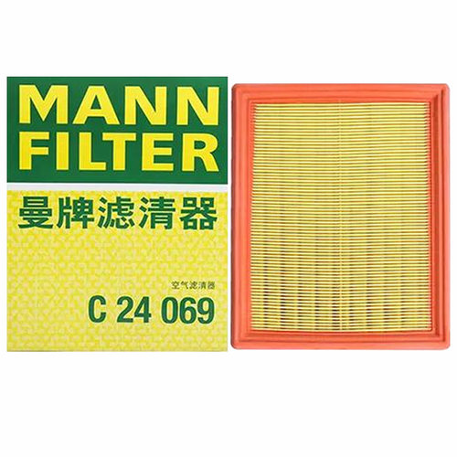 曼牌C24069适配哈弗H2S/H4新H6/F5/VV5/VV6专用空滤空气滤芯清器