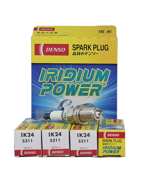 电装铱金火花塞IK24适配大众奥迪2代EA888高功率引擎专配 单只装