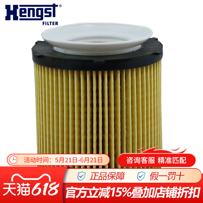汉格斯特E819HD239适配X1,520Li,Z4 20i -12/11机油滤芯格滤清器