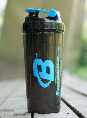 美国Bodybuilding健身运动摇杯潮流大容量奶昔蛋白营养粉800ml