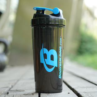 美国Bodybuilding健身运动摇杯潮流大容量奶昔蛋白营养粉800ml