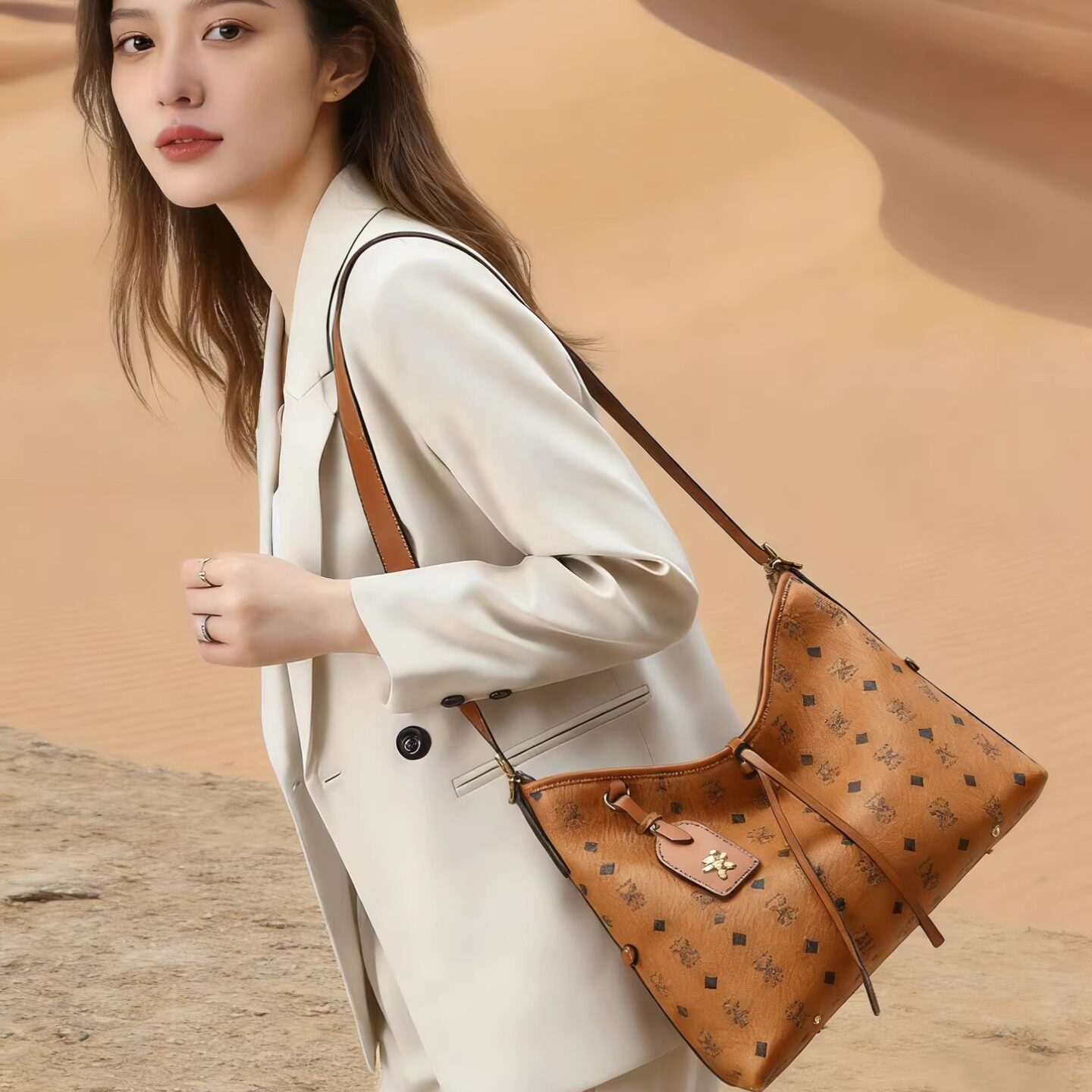 包包女26款韩版大容量单肩腋下托特包通勤时尚百搭手提斜挎妈咪包