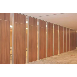 2026款 移动隔断门木质活动折叠门隔断门办公室会议室屏风门