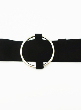 欧美暗黑系朋克风宽皮绳秋冬手环