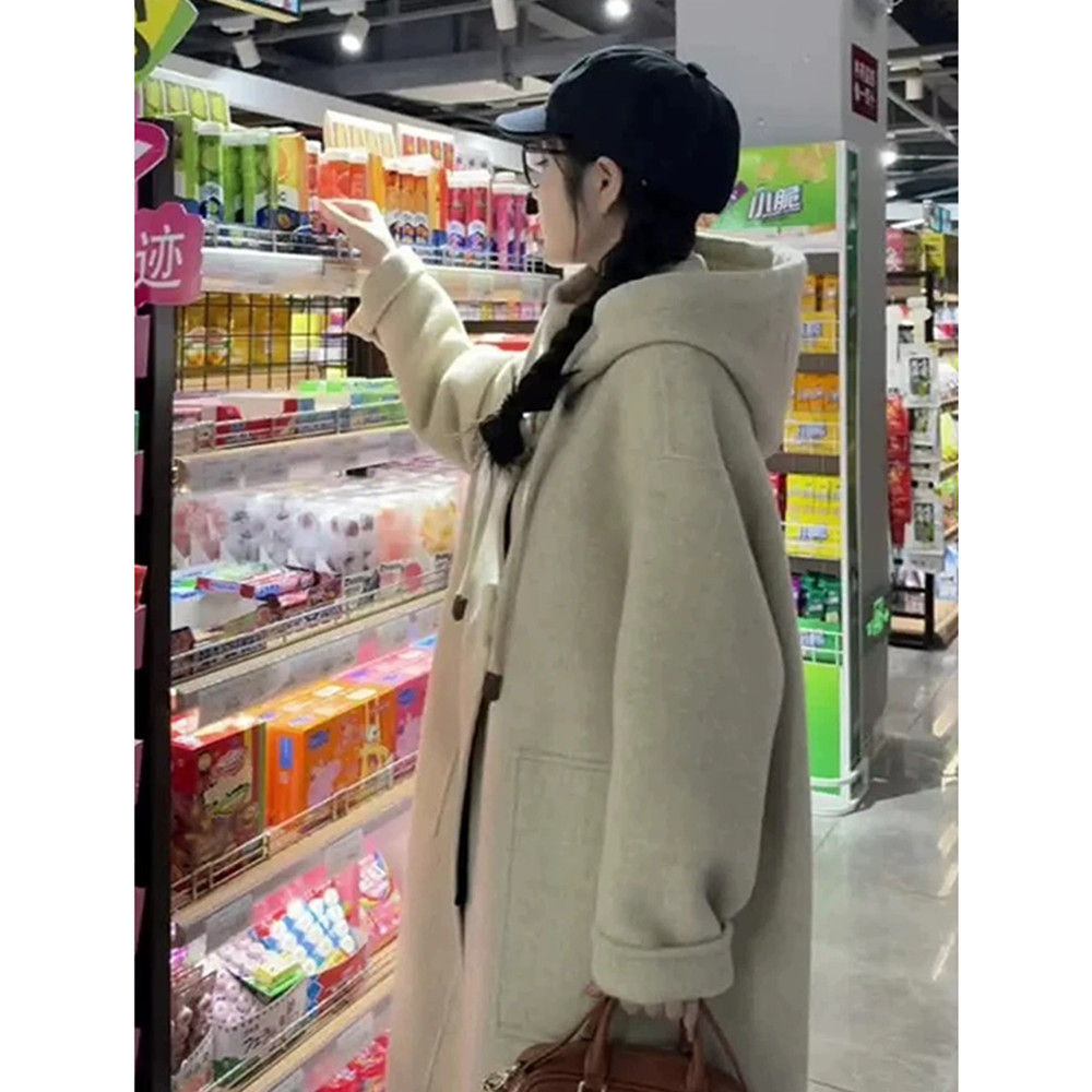[断码特价]【高个子女生捡漏】双面羊毛大衣女士秋冬新品
