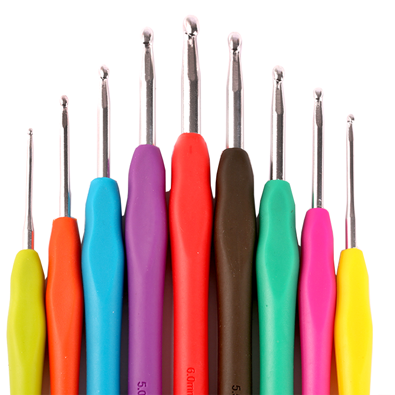 3支钩针工具全套手工diy材料包毛衣毛线勾针老式钩针编织玩偶套装