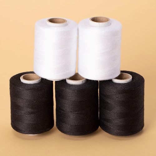 家用缝纫机专用线白线黑色缝衣线402缝纫线手缝针线团