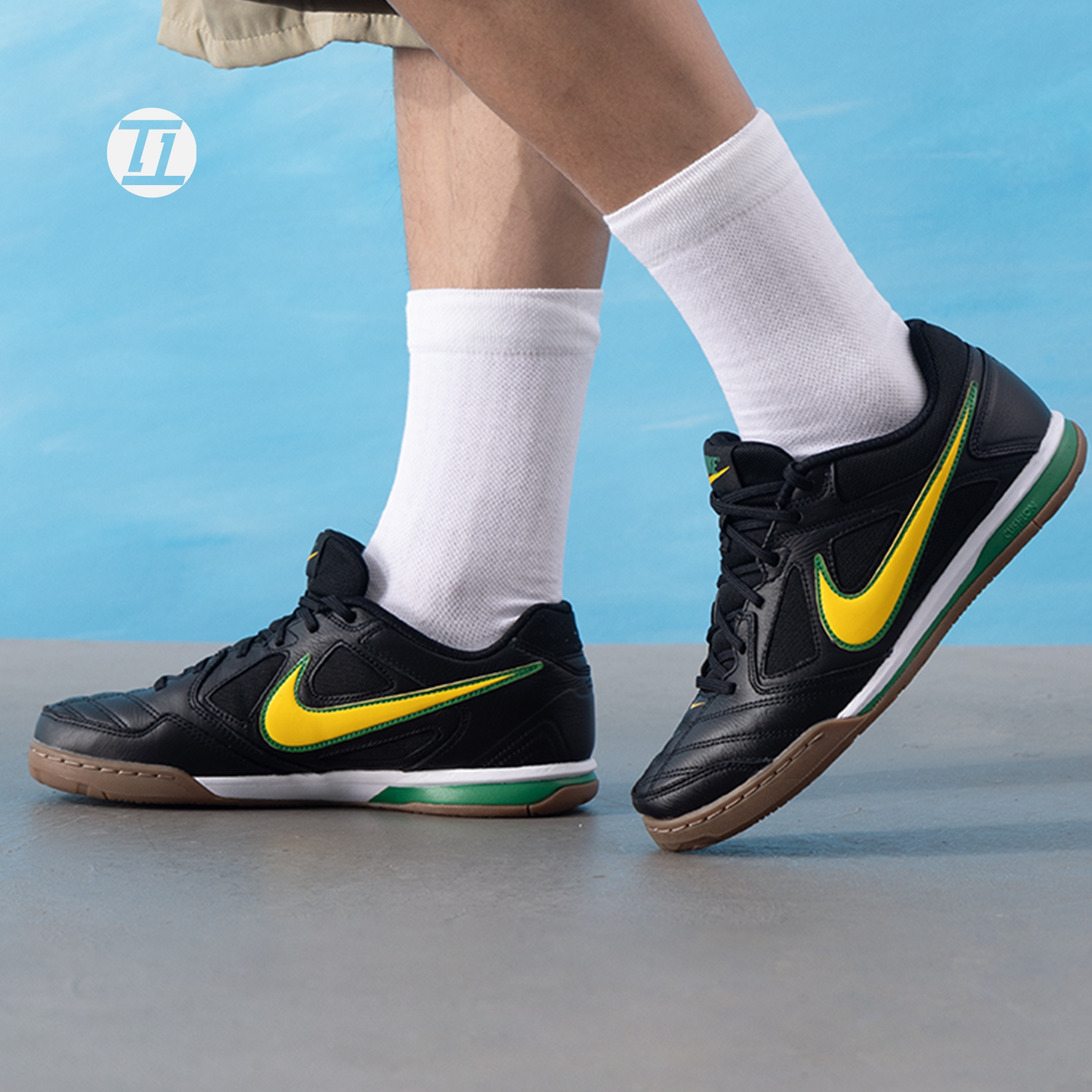 NikeGato白红复古运动鞋
