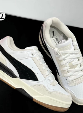 彪马/Puma Rebound Retro SD 白绿色厚底复古板鞋休闲鞋400214-09