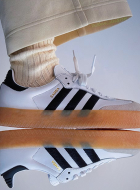 Adidas/阿迪达斯 三叶草SAMBAE W男女经典低帮运动休闲板鞋IG5744