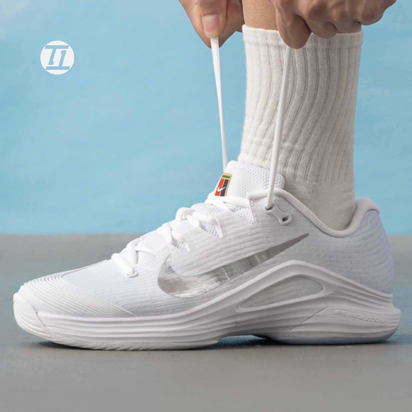 耐克/Nike Vapor 12卡洛斯·阿尔卡拉斯支撑硬地网球鞋IR8316-401