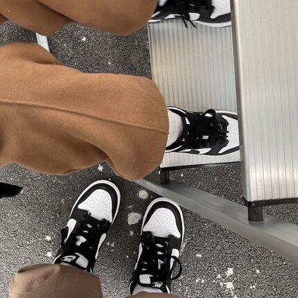 耐克/Nike Dunk 黑白熊猫复古耐磨舒适透气运动童鞋 CW1588-100