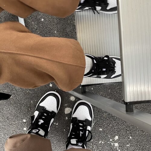 耐克/NikeDunk黑白熊猫童鞋
