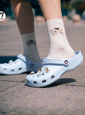 Crocs卡骆驰经典Clog男女情侣款洞洞鞋平底沙滩休闲拖鞋凉鞋10001