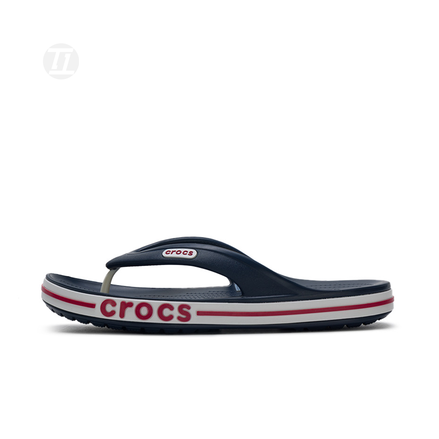 Crocs卡洛驰 人字拖贝雅卡骆班男女夹脚休闲平底沙滩凉拖鞋205393