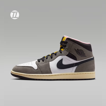 Air Jordan 1 Mid SE AJ1 棕色中帮男子运动鞋板鞋 HQ2011-100
