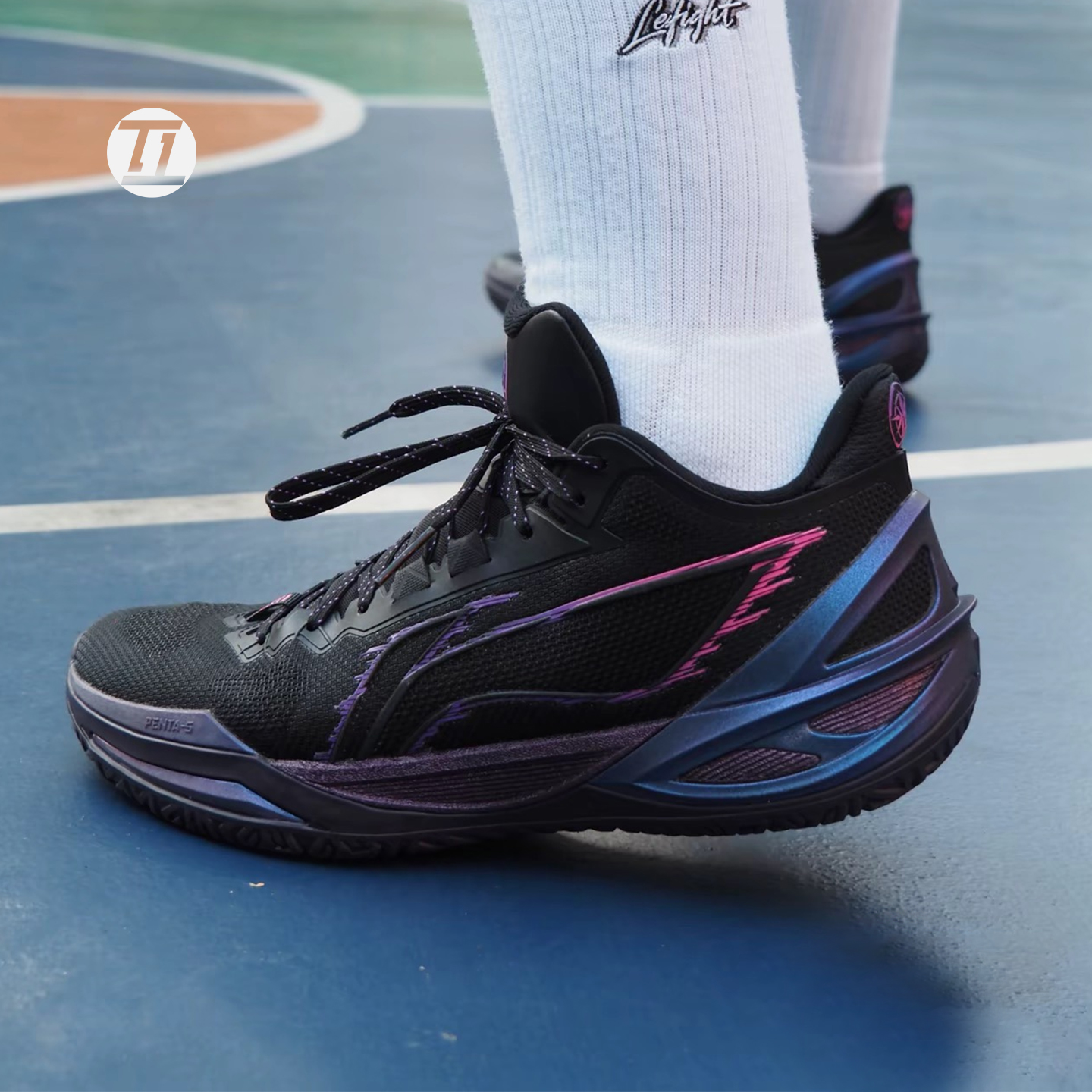 李宁利刃6全掌䨻实战篮球鞋