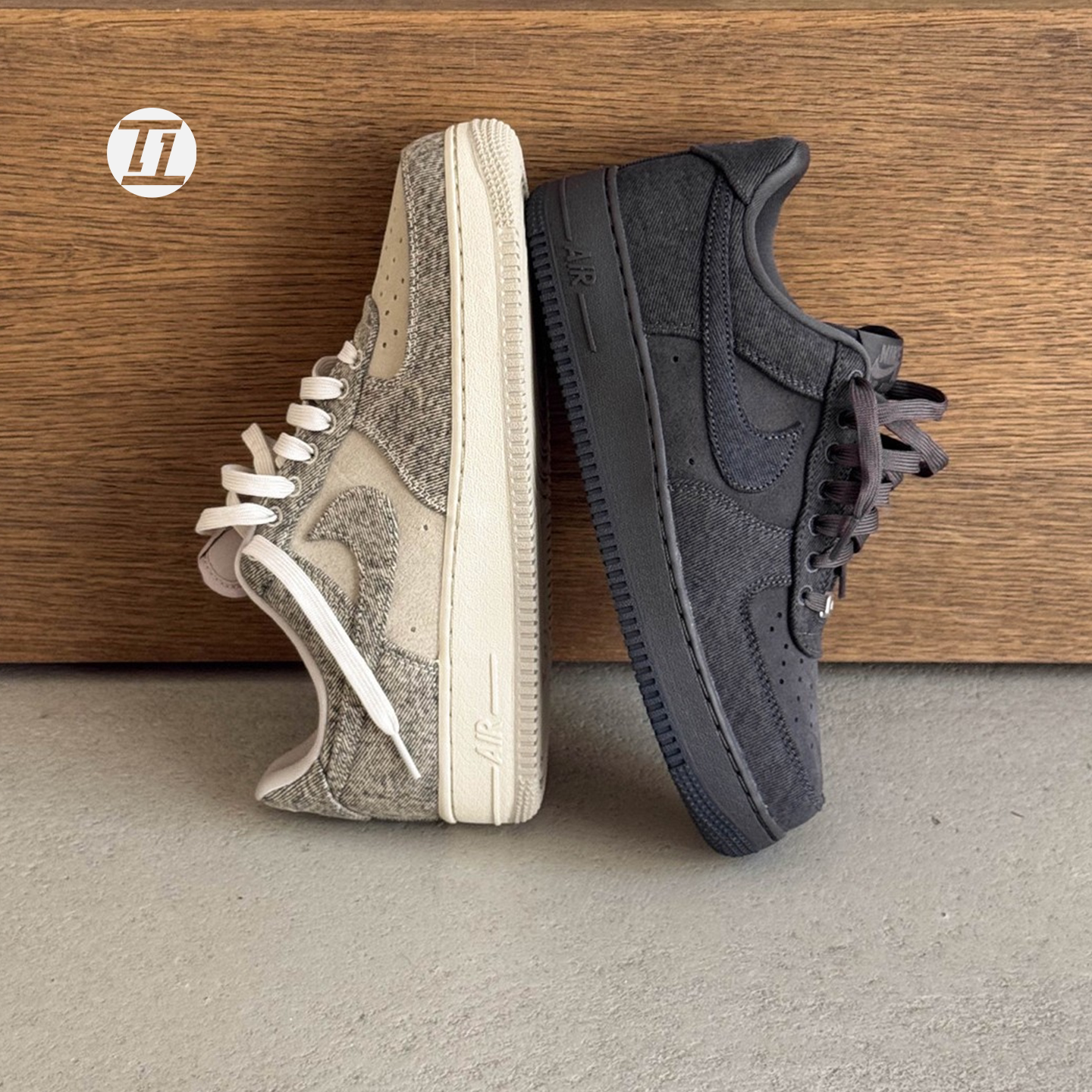 NikeAirForce1男子复古板鞋