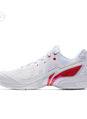 李宁LINING雷霆2PRO李宁云PLUS缓震防滑碳纤维板羽毛球鞋AYAW001