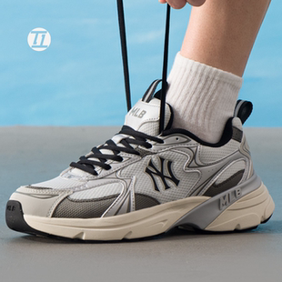 女鞋 厚底轻便运动休闲鞋 2025秋季 老爹鞋 3ARNC055N 新款 MLB男鞋