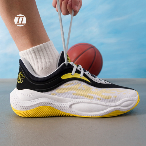 安德玛UA CURRY SPLASH 25男低帮日常训练实战防滑篮球鞋3028460