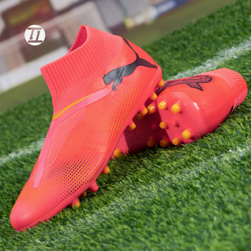 彪马Puma Future 7 Play MG黑白 轻便足球鞋运动鞋钉鞋 107725-01