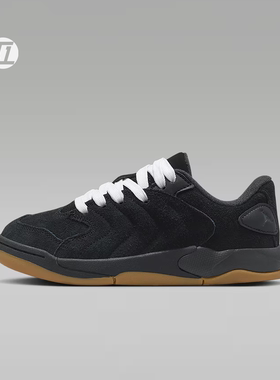 Jordan Session 黑色生胶翻毛大童男女运动鞋滑板鞋 IB5679-001