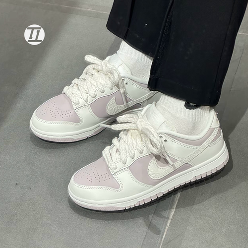 耐克/NikeDunk灰白防滑耐磨鞋