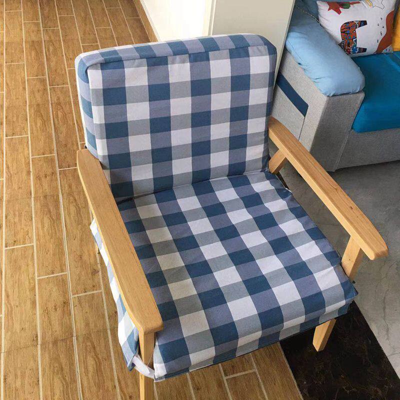 连体凳子套椅子套家用简约布艺餐桌点滴椅输液椅套老板椅套