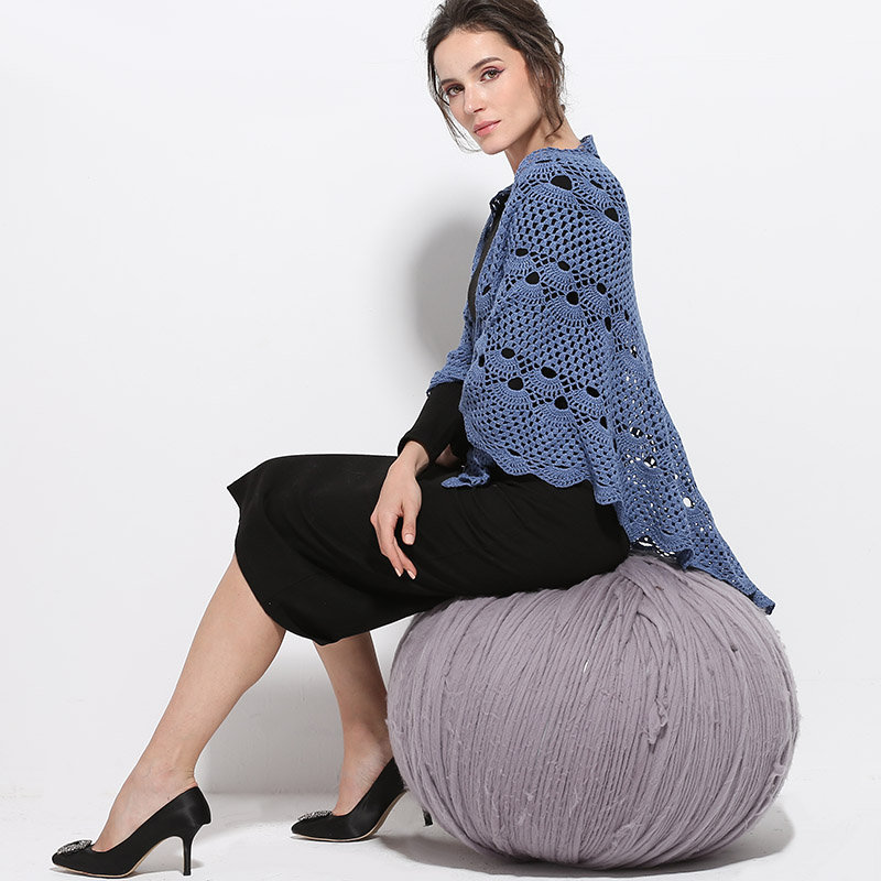 细柳秋冬新款波浪边三角形大披肩