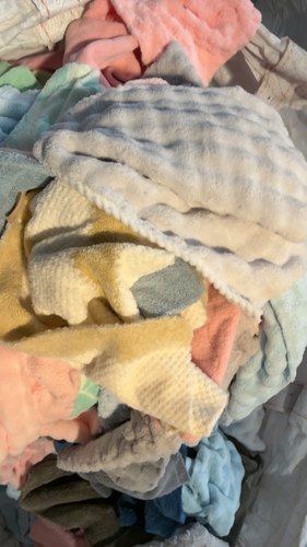 毛巾抹布微瑕珊瑚绒布头干发巾布头吸水吸油工业擦机布废布残次品